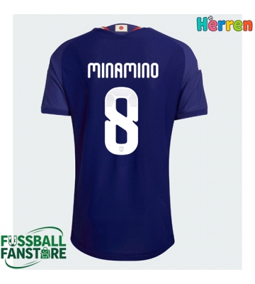 Japan Takumi Minamino #8 Replik Heimtrikot WM 2026 Kurzarm